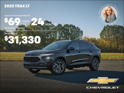 Get the 2025 Chevrolet Trax LT