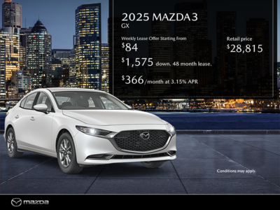 Get the 2025 Mazda3