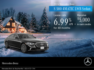 2026 S 580 4MATIC LWB Sedan