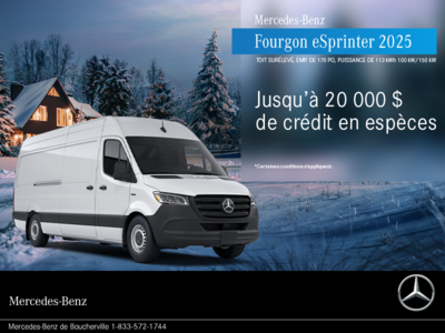 Fourgon eSprinter 2025