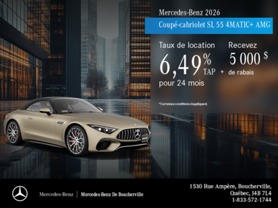 2026 Coupé-cabriolet SL 55 4MATIC+ AMG