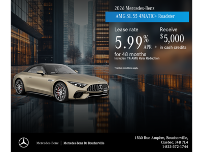 2026 AMG SL 55 4MATIC
