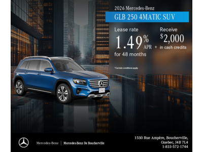 2026 GLB 250 4MATIC SUV