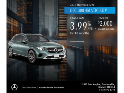 2026 GLC 300 4MATIC SUV
