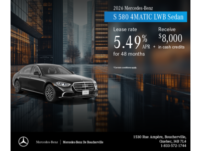2026 S 580 4MATIC LWB Sedan