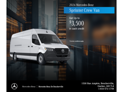 2026 Sprinter Crew Van