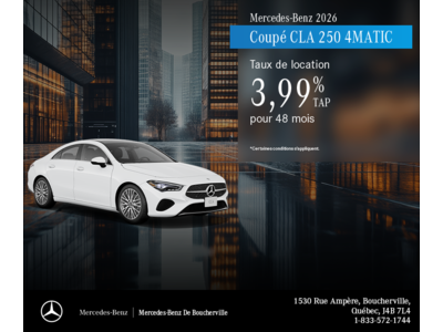 Coupé CLA 250 4MATIC 2026
