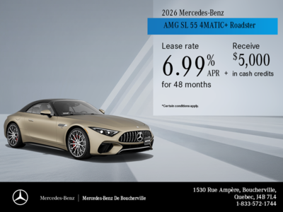 2026 AMG SL 55 4MATIC