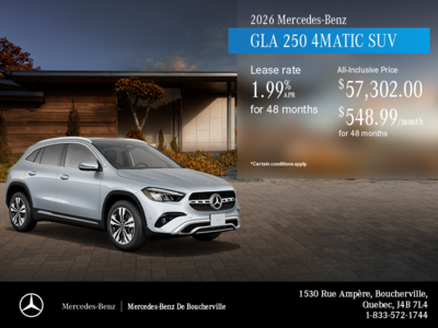 2026 Mercedes-Benz GLA