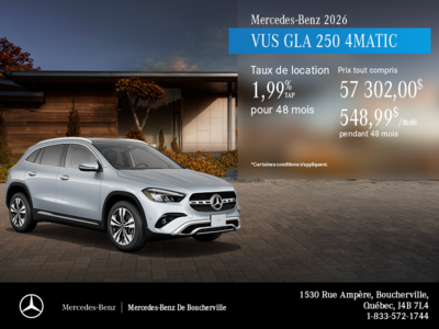 Mercedes-Benz GLA 2026