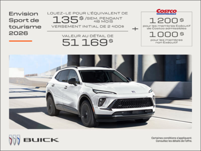 Procurez-vous la Buick Envision 2026