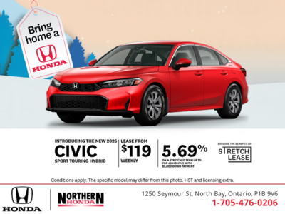 Get the 2026 Honda Civic Hybrid!