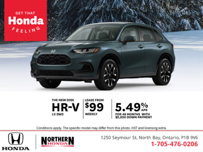 Get the 2026 Honda HR-V