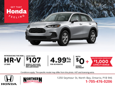 Get the 2026 Honda HR-V