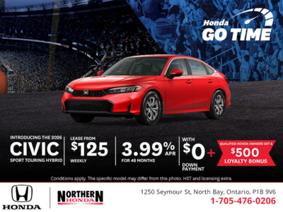 Get the 2026 Honda Civic Hybrid!