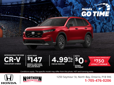 Get the 2026 Honda CR-V hybrid!