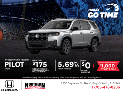 Get the 2026 Honda Pilot