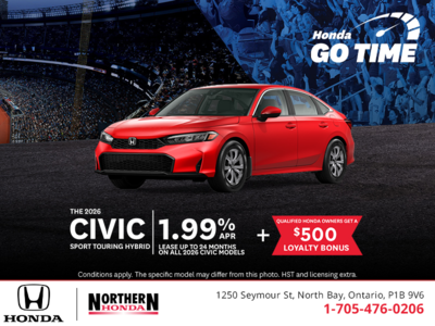 Get the 2026 Honda Civic Hybrid!