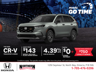Get the 2026 Honda CR-V hybrid!