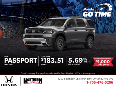 Get the 2026 Honda Passport!