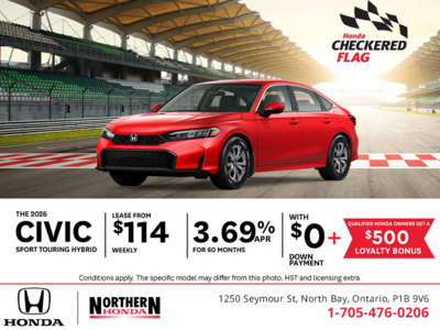 Get the 2026 Honda Civic Hybrid!