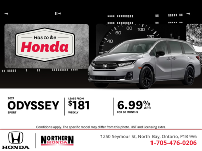 2027 Honda Odyssey