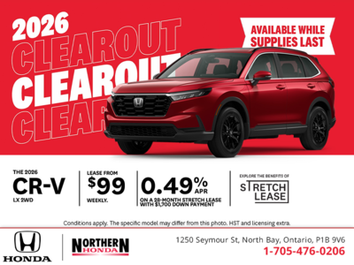 Get the 2026 Honda CR-V!