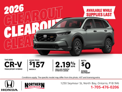 Get the 2026 Honda CR-V hybrid!
