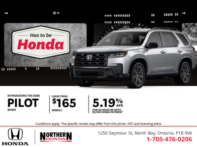 2026 Honda Pilot
