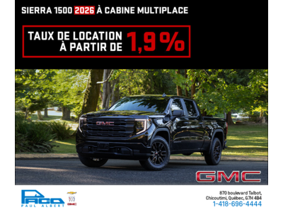 Le GMC Sierra 1500 2026