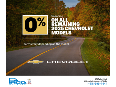 Chevrolet Monthly Event!