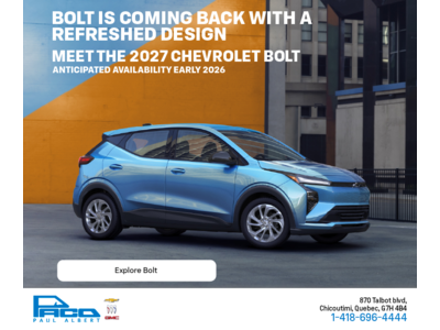 Get the 2027 Chevrolet Bolt