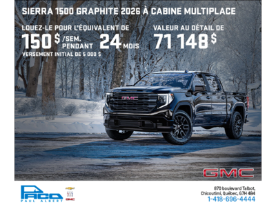 Le GMC Sierra 1500 2026