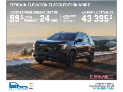 Le GMC Terrain 2026