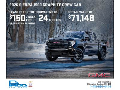 The 2026 GMC Sierra 1500