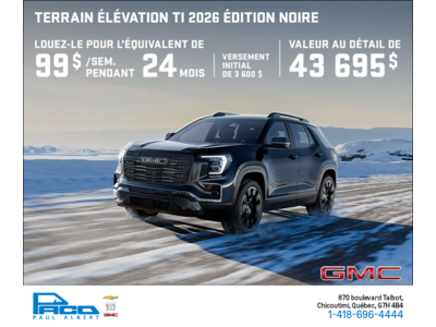 Le GMC Terrain 2026