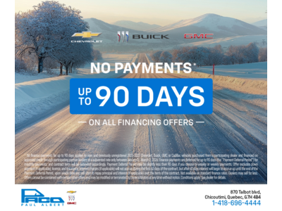 Chevrolet 90 Days Event!