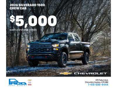 Get the 2026 Chevrolet Silverado 1500