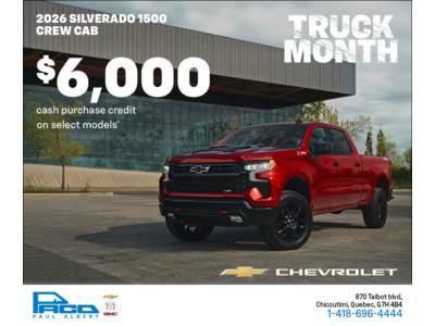 Get the 2026 Chevrolet Silverado 1500 Crew Cab