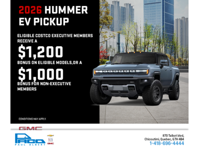 The 2026 GMC Hummer EV Pickup