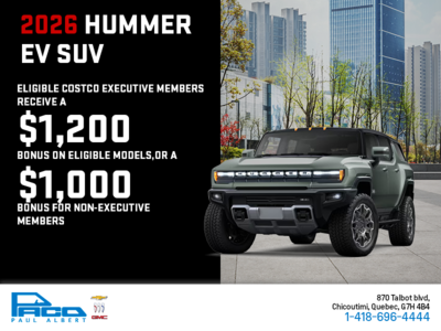 The 2026 GMC Hummer EV SUV
