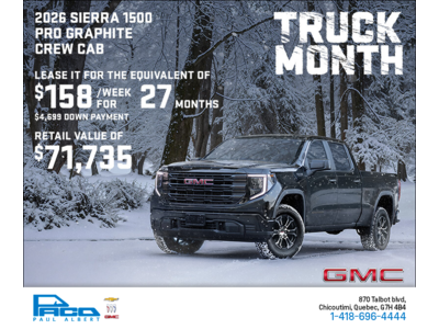 The 2026 GMC Sierra 1500 Pro Graphite Crew Cab