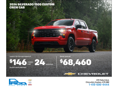 Get the 2026 Chevrolet Silverado 1500 Crew Cab
