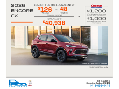 Get the 2026 Buick Encore GX