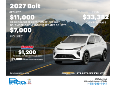 Get the 2027 Chevrolet Bolt
