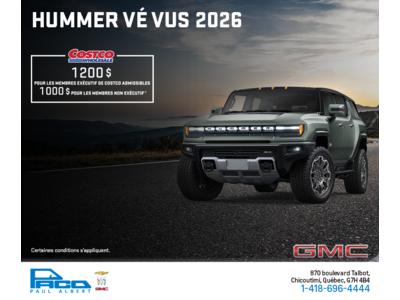 Le GMC Hummer VÉ VUS 2026