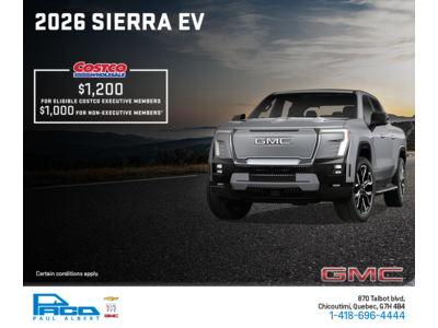 The 2026 GMC Sierra EV
