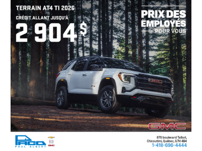 Le GMC Terrain 2026