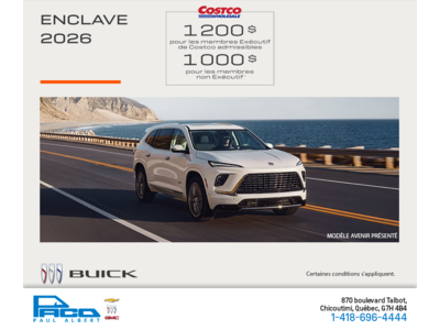 Procurez-vous la Buick Enclave 2026