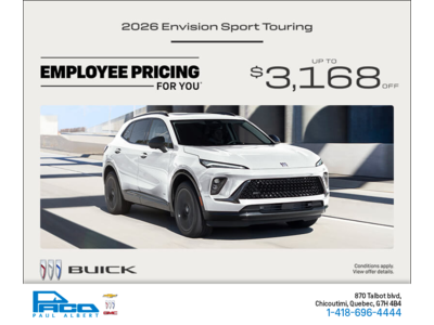 Get the 2026 Buick Envision